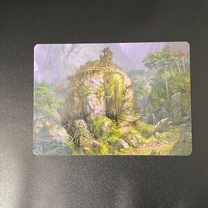 70/81 Gnottvold Slumbermound Gold Stamped Signature Art Series Kaldheim KHM MTG